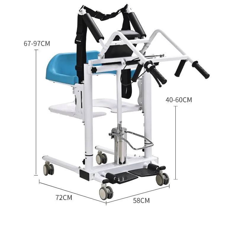 Electric Senior Lift Chair Elderly Care Mobility Patient Transfer Wheelchair - Image 5