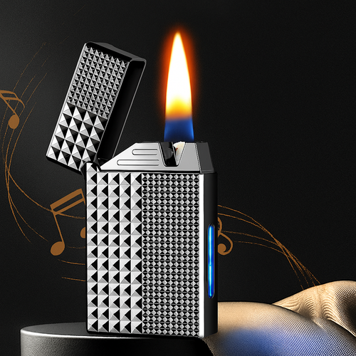 Smart Voice Command Hybrid Flame Metal Lighter - Image 0