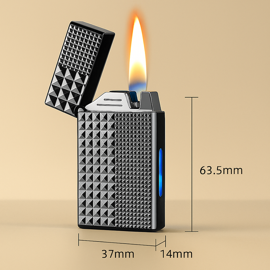 Smart Voice Command Hybrid Flame Metal Lighter - Image 3