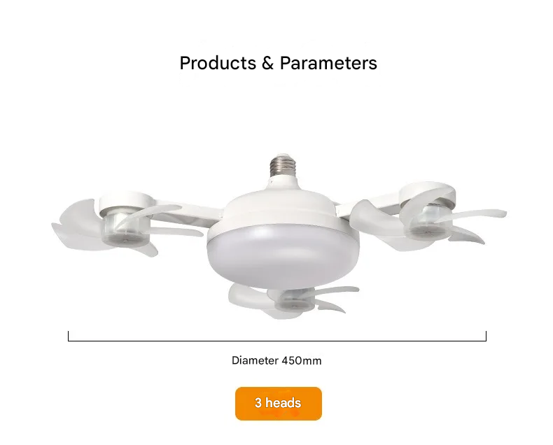 Multi Cooler Fast Ceiling LED Fan Light - Image 6