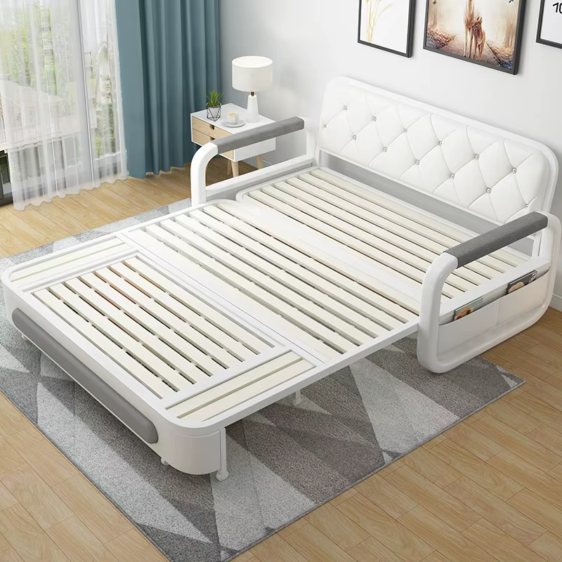 Modern Space-Saving Built-In Storage Sofa Bed - Image 4