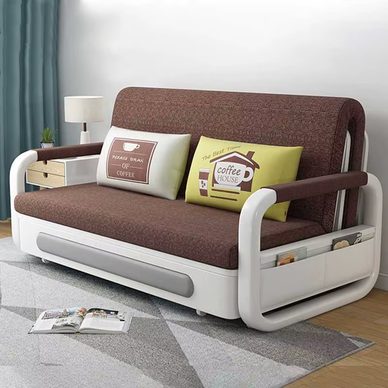 Modern Space-Saving Built-In Storage Sofa Bed - Image 5