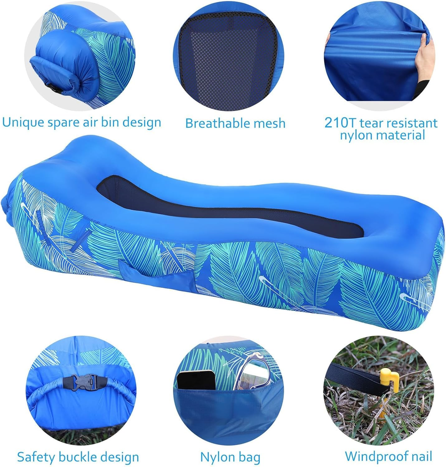 Inflatable Portable Outdoor Air Lounge - Image 2