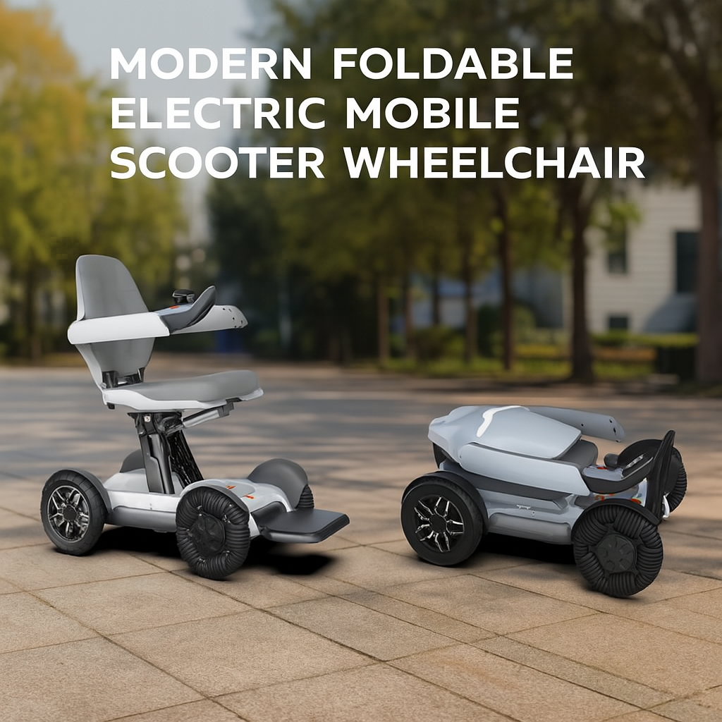 Modern Foldable Electric Mobile Scooter Wheelchair - Image 2