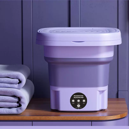 Travel Friendly Portable Foldable Automatic Washing Machine - Image 0