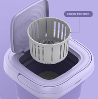 Travel Friendly Portable Foldable Automatic Washing Machine - Image 4