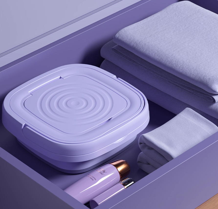 Travel Friendly Portable Foldable Automatic Washing Machine - Image 5