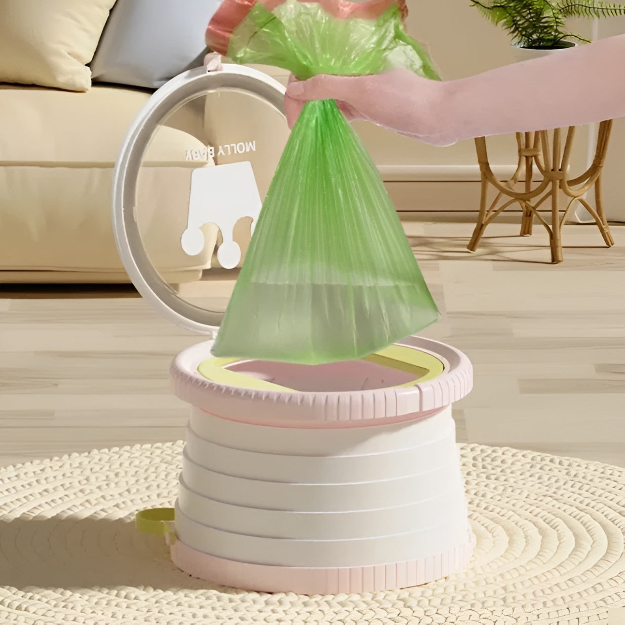 Kids Travel Portable Folding Potty Seat - Image 6