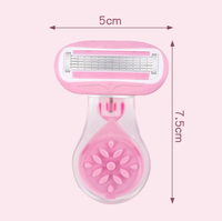 Compact Pink Lady Protective Razor Set - Image 5