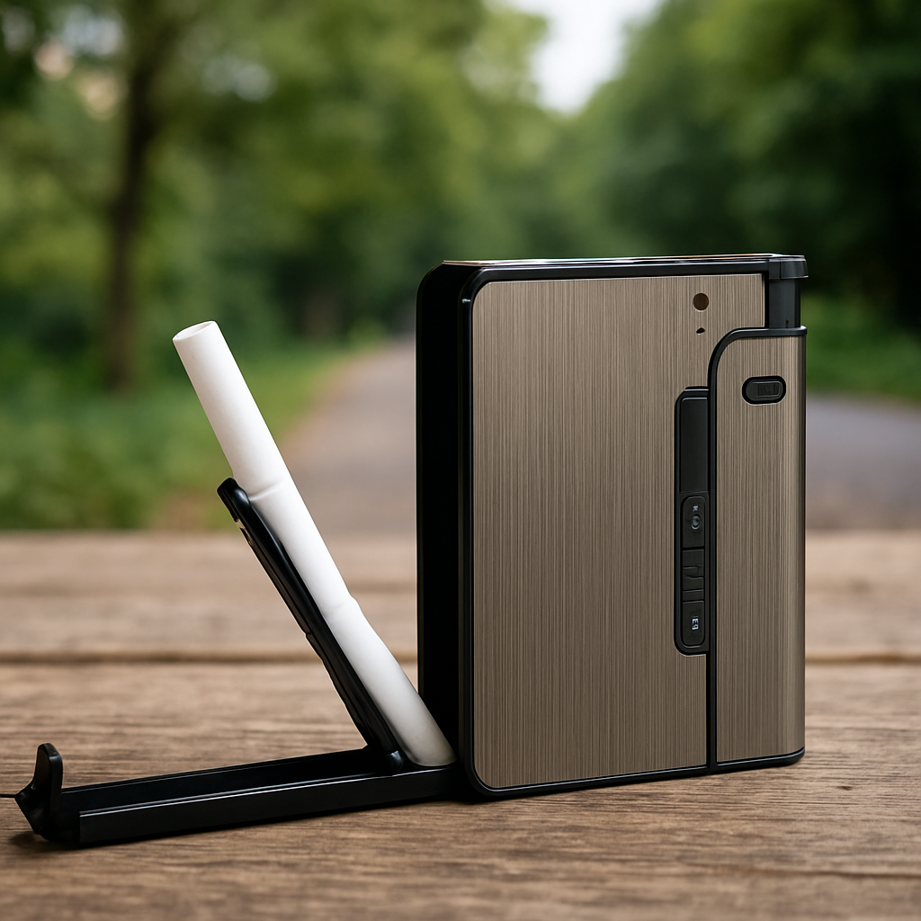 Dual Slot Pocket Built-in Storage Lighter - Image 1