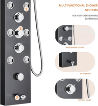 Rainfall Nordic Bathroom Digital Panel Waterfall Shower Set - Image 2