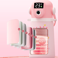 Fingerprint Lock Smart Temperature Display Kids Water Bottle - Image 4