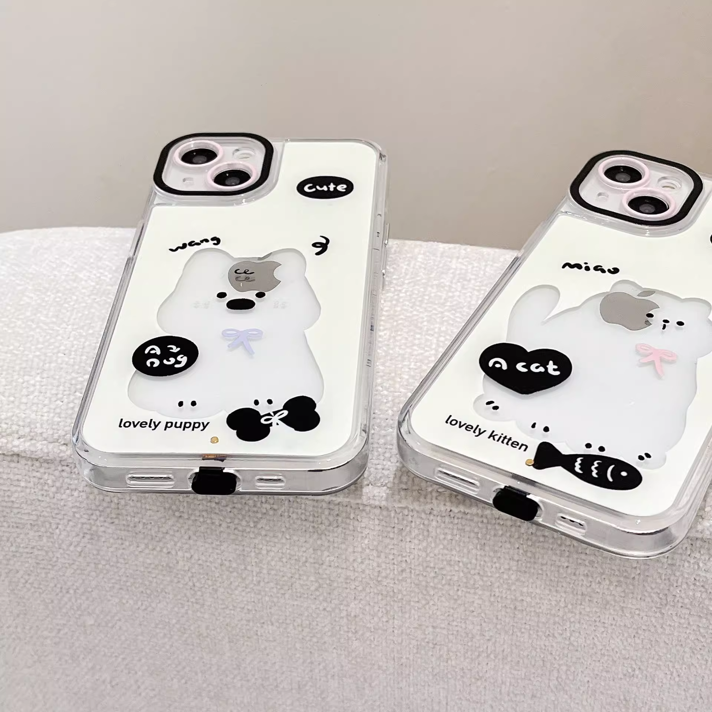 Neon Paws Cat Lover Luminous Phone Case - Image 4