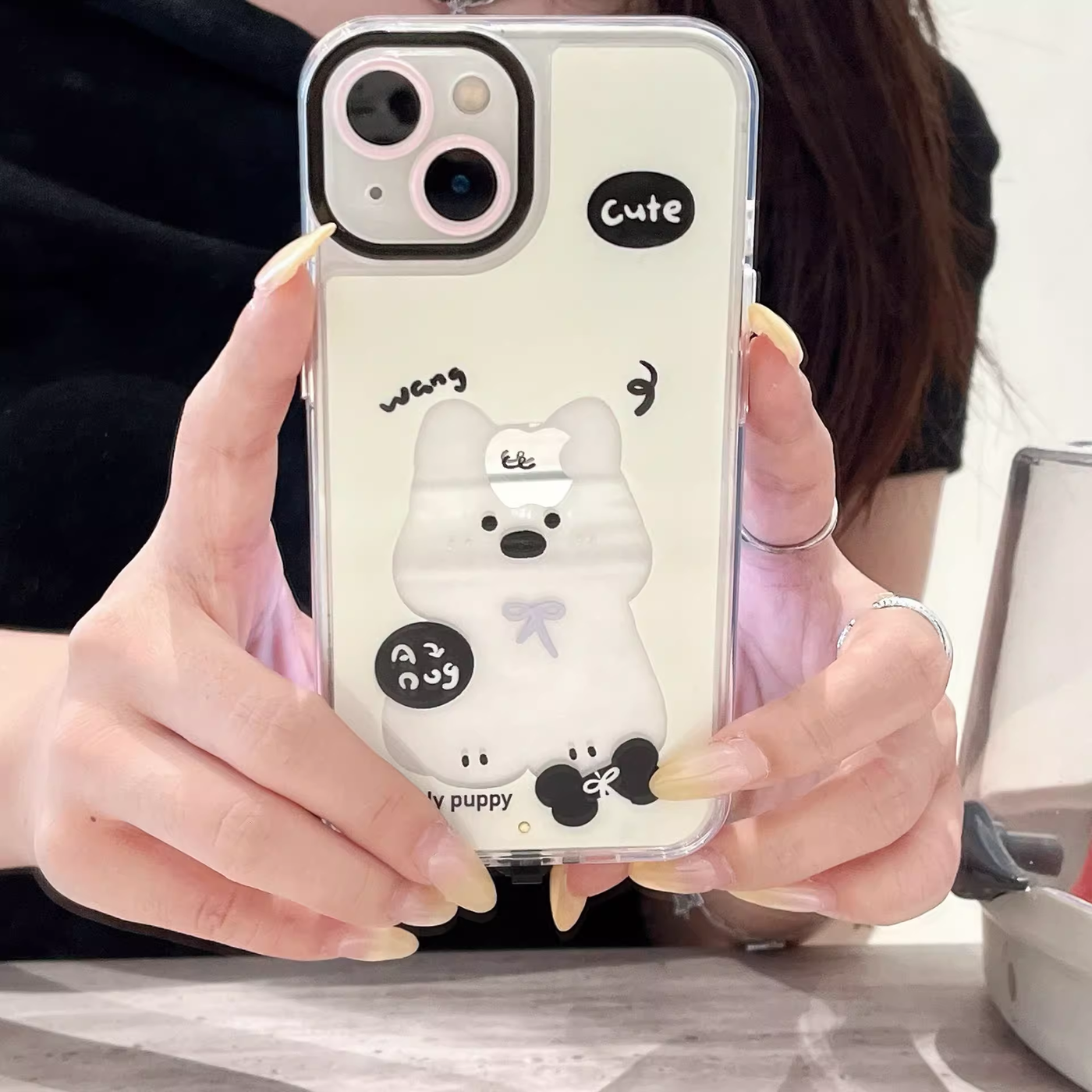 Neon Paws Cat Lover Luminous Phone Case - Image 6