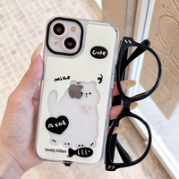 Neon Paws Cat Lover Luminous Phone Case - Image 7