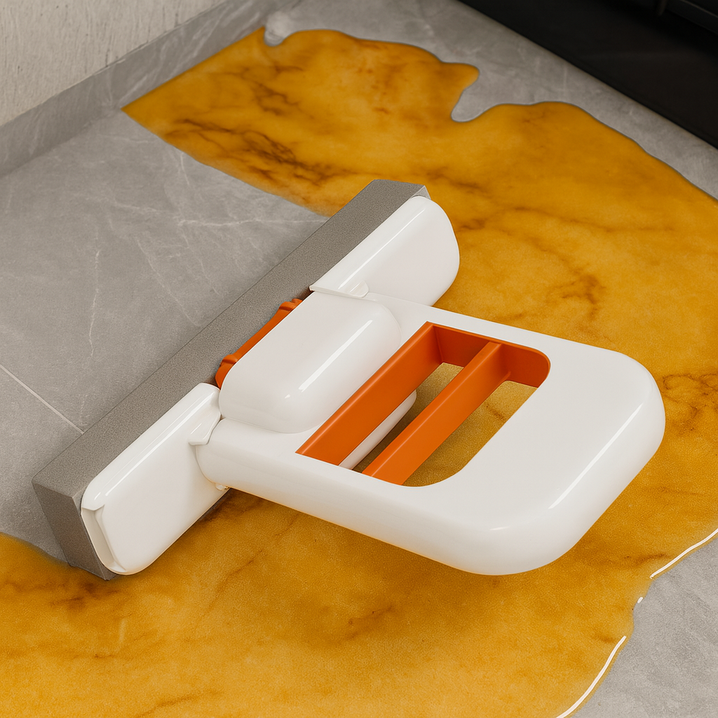 Scratch-Safe Compact Dual Texture Sponge Mop - Image 0