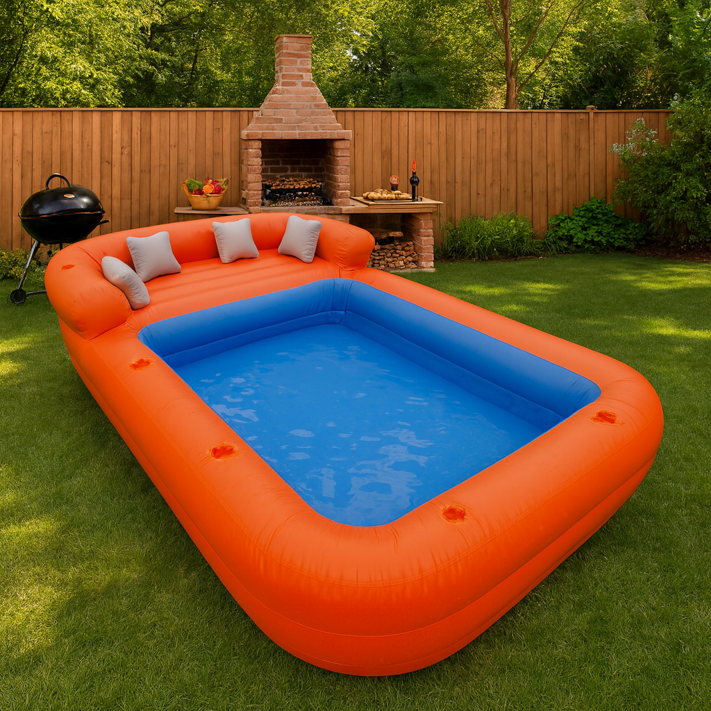 Giant Inflatable Sofa Pool Backyard Ultimate Relaxation Lounge - Image 3