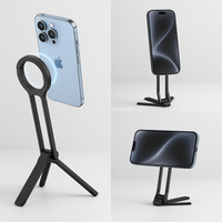 Pocket Size Clip-On Magnetic Foldable Tripod - Image 2