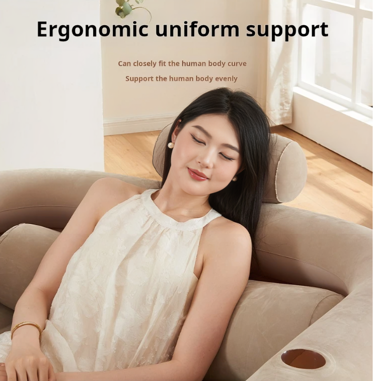 Inflatable Comfy Outdoor Lazy Lounge Sofa - Image 2