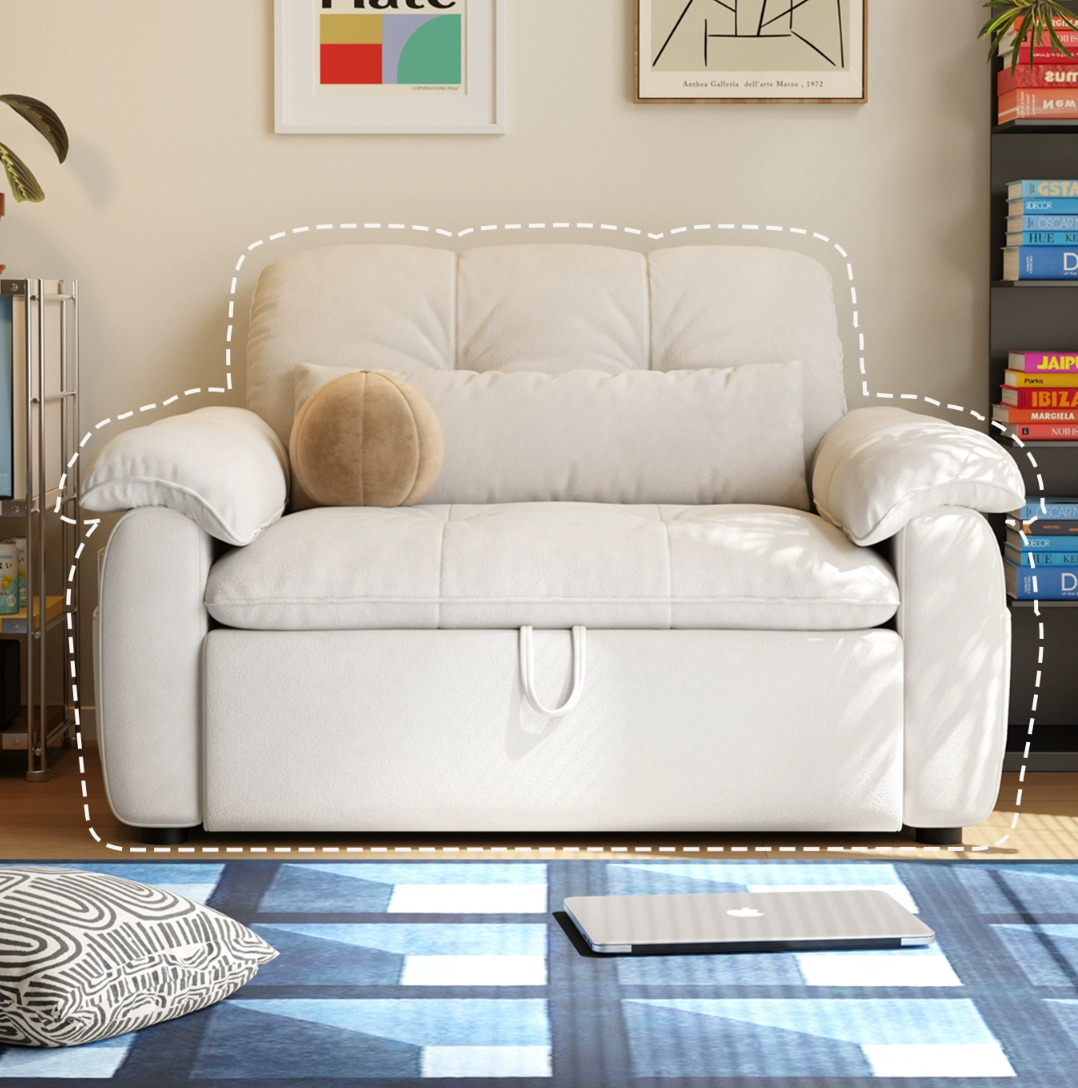 Multi-Mode Nordic Reclining Sofa Chair - Image 3