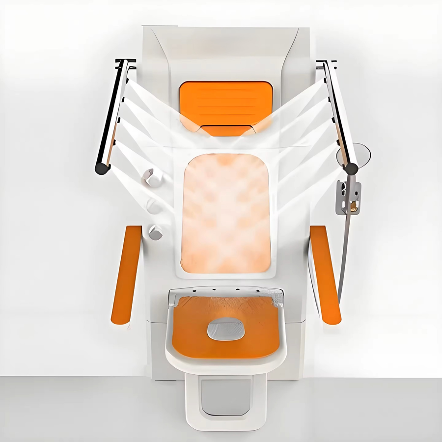 Assistive Bath Seating Multifunctional Foldable Elderly Shower Set