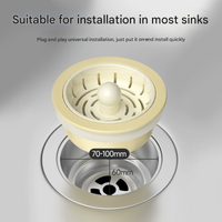 Anti-Clogging Removable Universal Sink Filter Drainer - Image 3