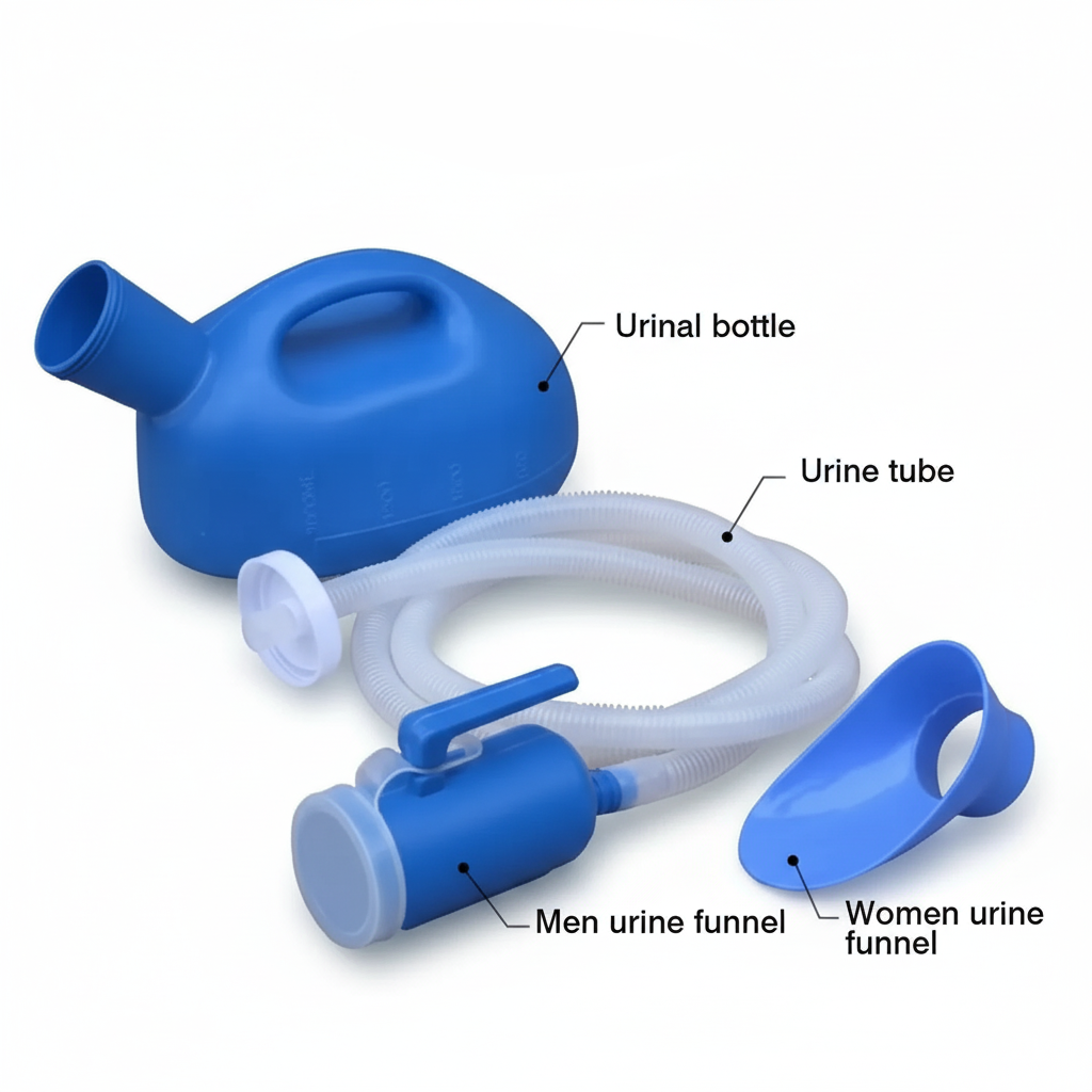 Large Capacity Elderly Living Essential Portable Toilet