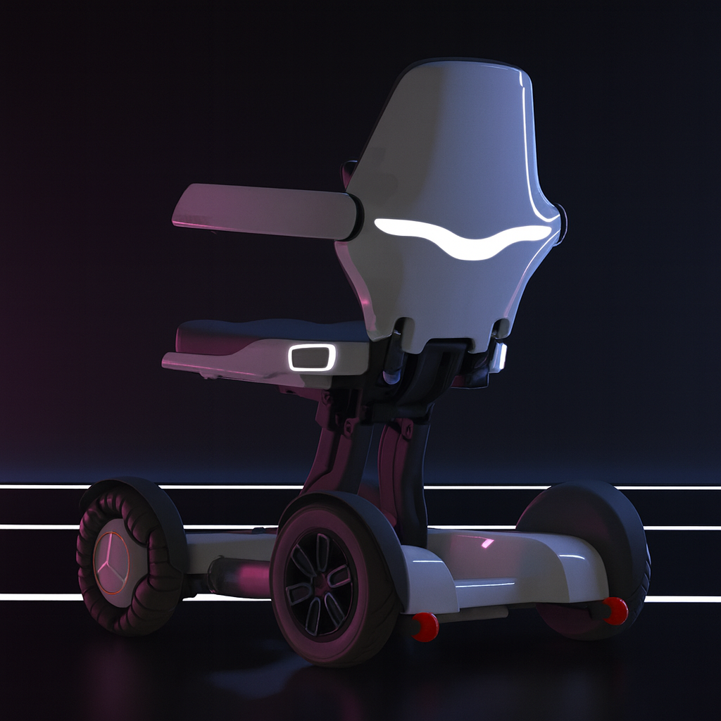 Modern Foldable Electric Mobile Scooter Wheelchair - Image 1