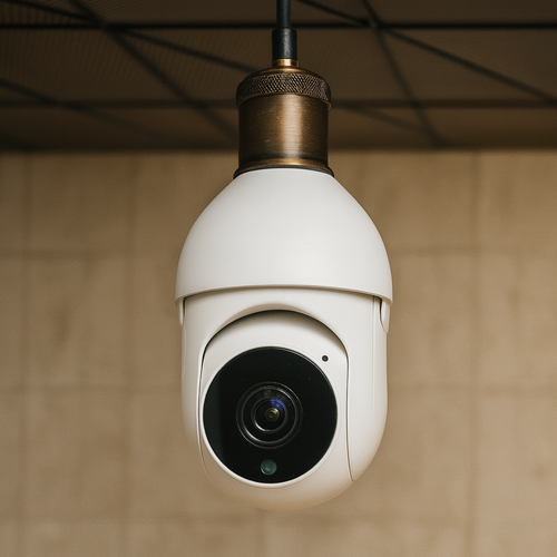360 Wifi Light Bulb Auto Tracking Camera - Image 0