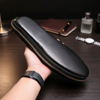 Japanese Style Casual Leather Slip-on Shoe - Image 4