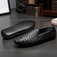 Japanese Style Casual Leather Slip-on Shoe - Image 0