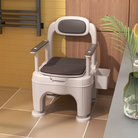 Safe Sit Elderly Support Indoor Toilet Chair - Image 1