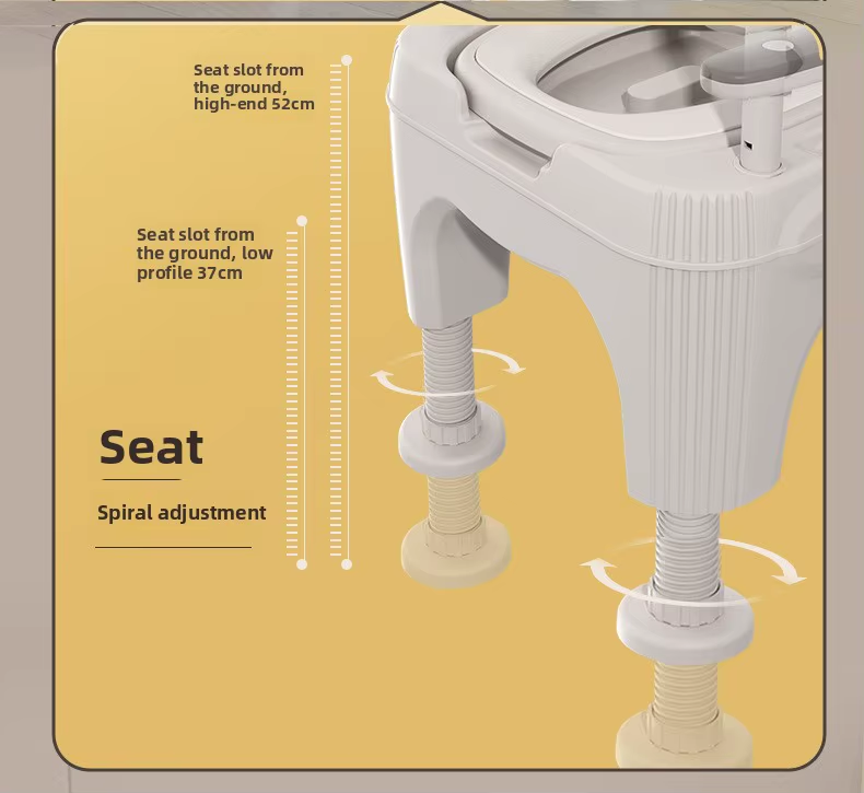 Safe Sit Elderly Support Indoor Toilet Chair - Image 3
