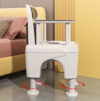 Safe Sit Elderly Support Indoor Toilet Chair - Image 2
