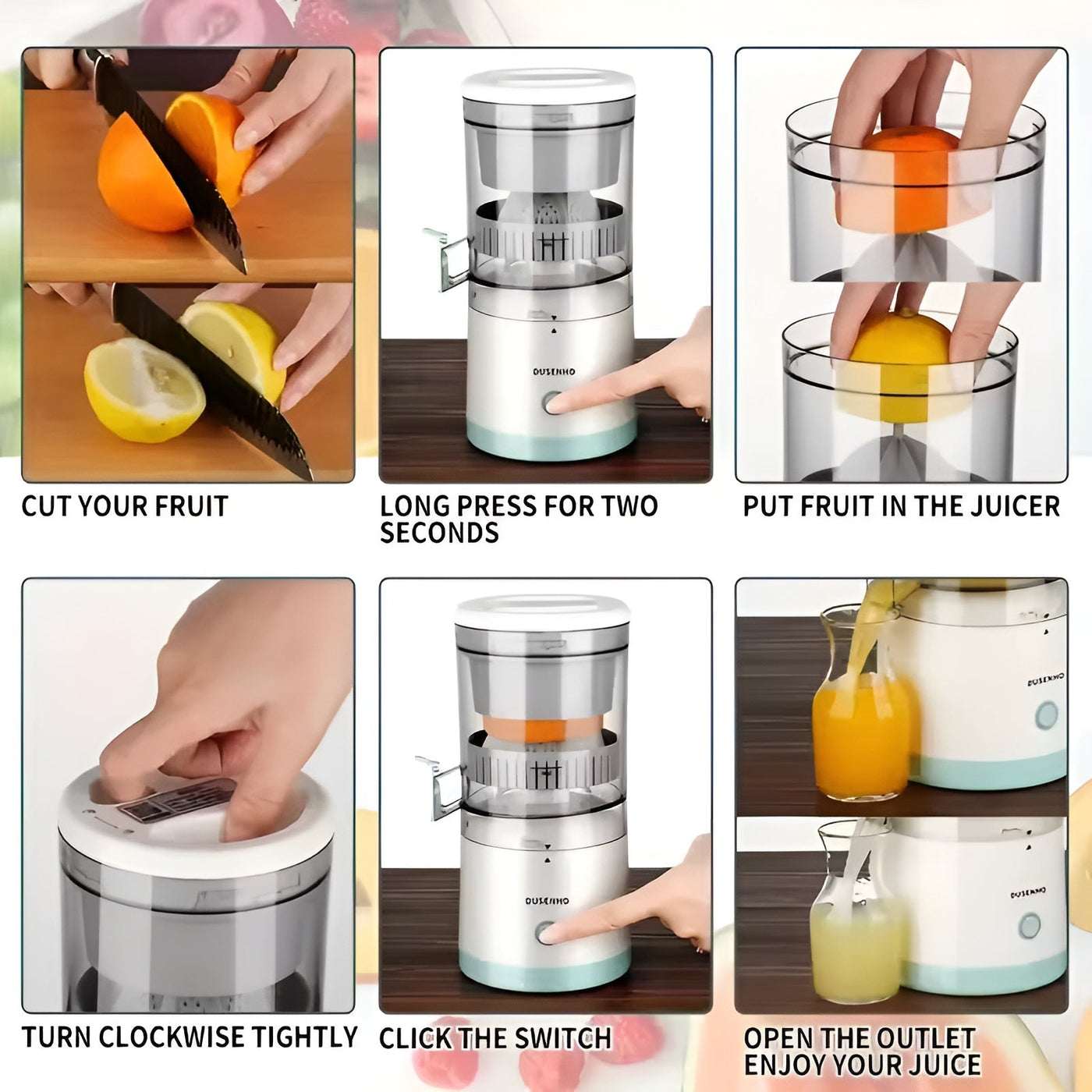 Electric Creative Portable Juice Maker - Image 5