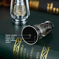 Mini Retro Flame Lantern Torch Lighter - Image 5