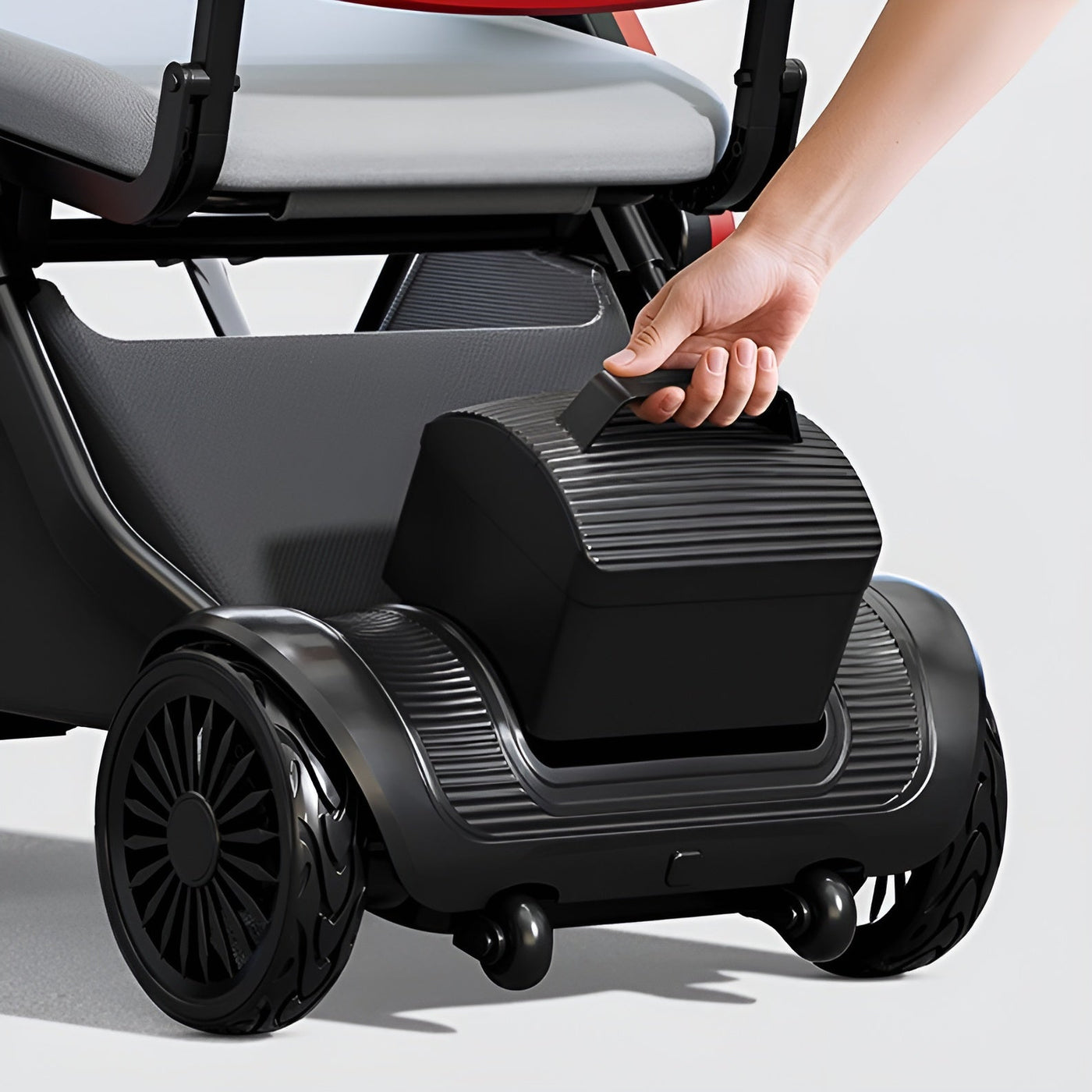 Secure Way Compact Foldable Electric Weather-Resistant Travel Scooter - Image 6