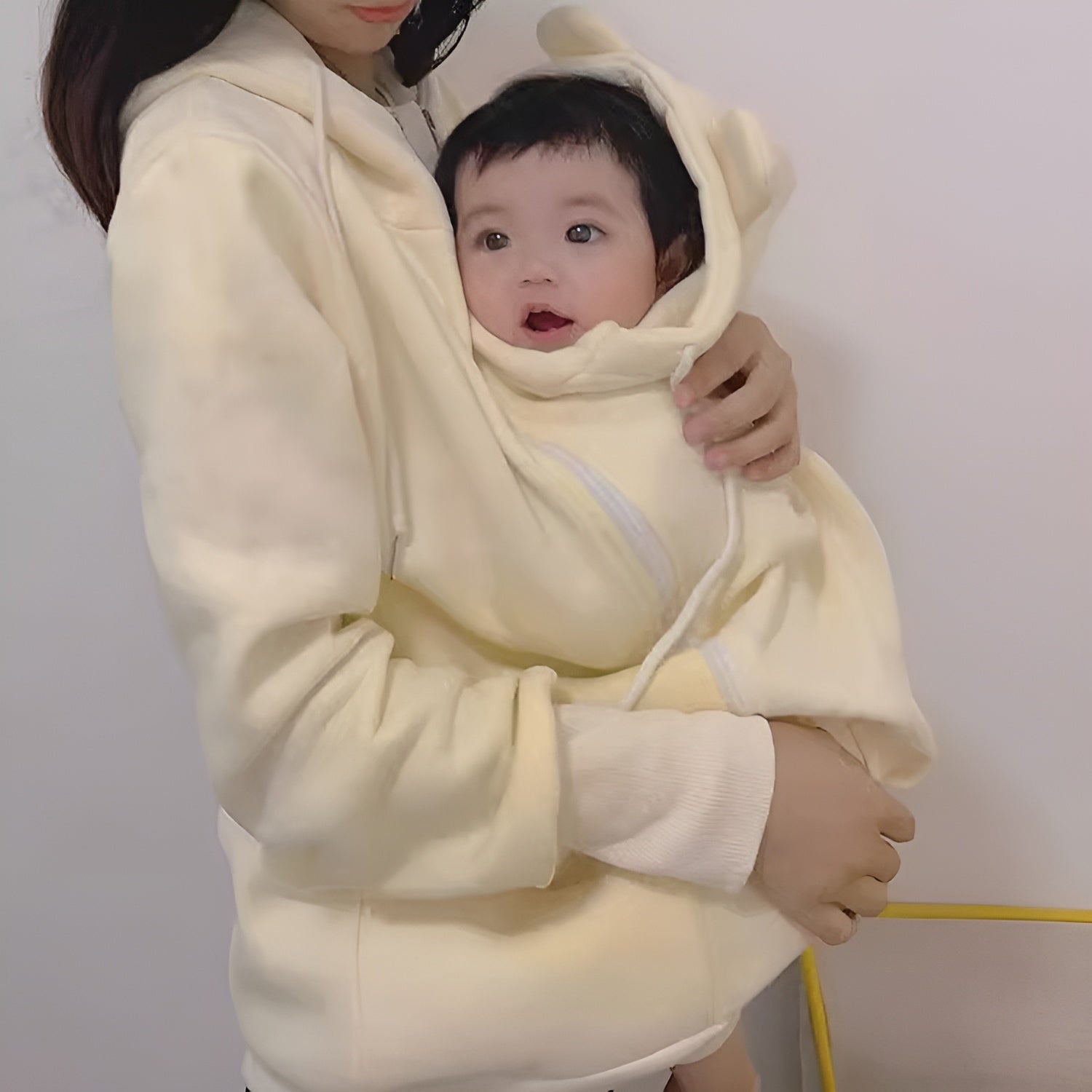 Kangaroo Nest Parent Kids Hoodie - Image 1