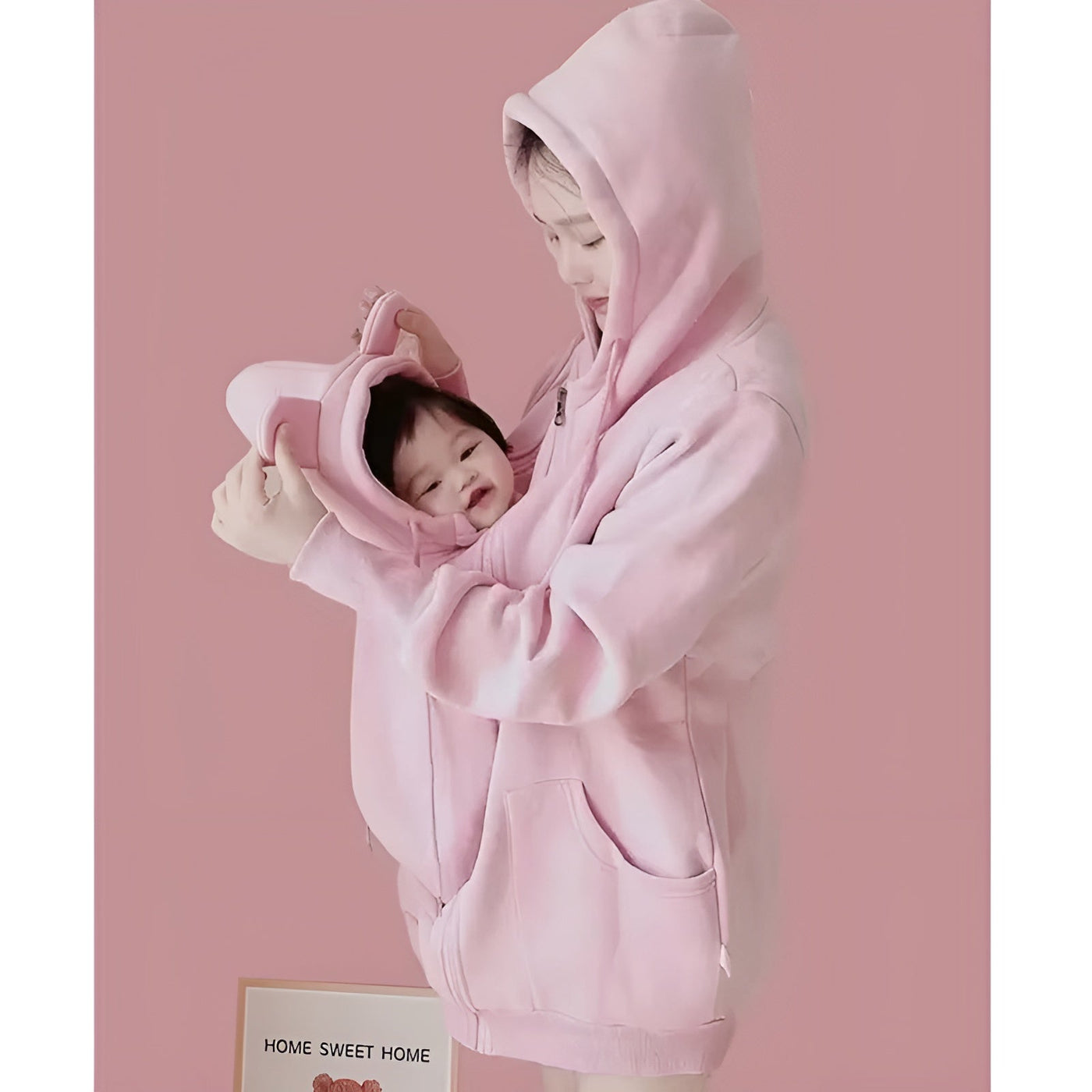 Kangaroo Nest Parent Kids Hoodie - Image 5