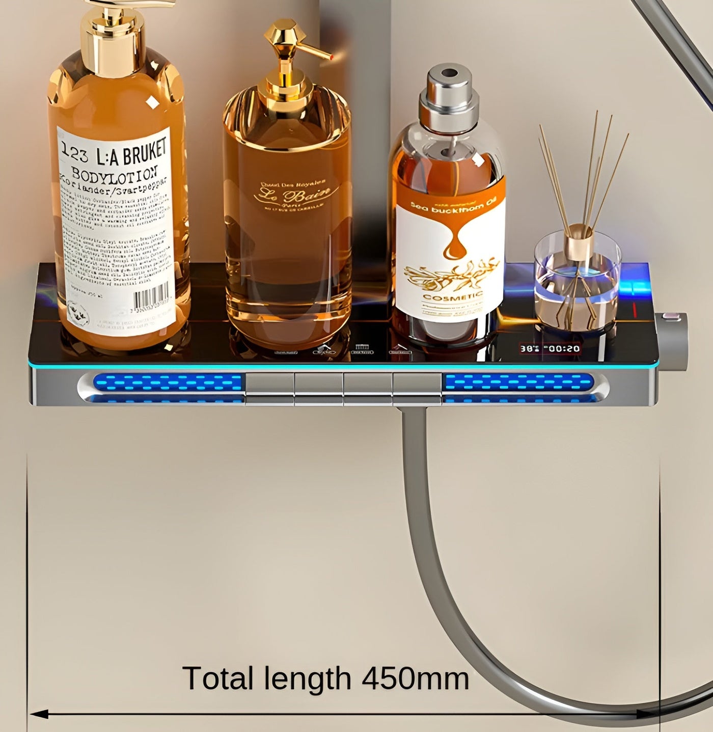 Thermostatic Rainfall Aura Shower Set - Image 5