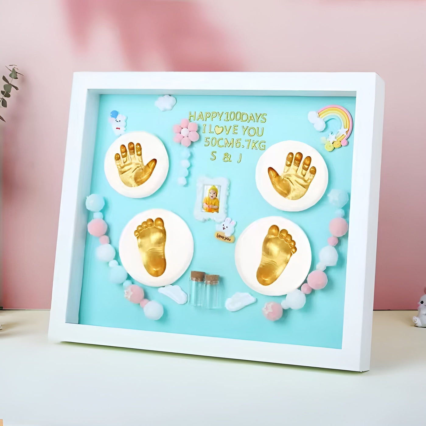 Forever Baby Story DIY Hand & Footprint Kit - Image 1