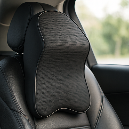 Comfort Time Memory Foam Car Pillow Headrest - Image 0