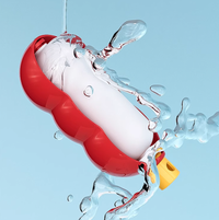 Mini Reusable Strong Adhesive Lint Roller Keychain - Image 4