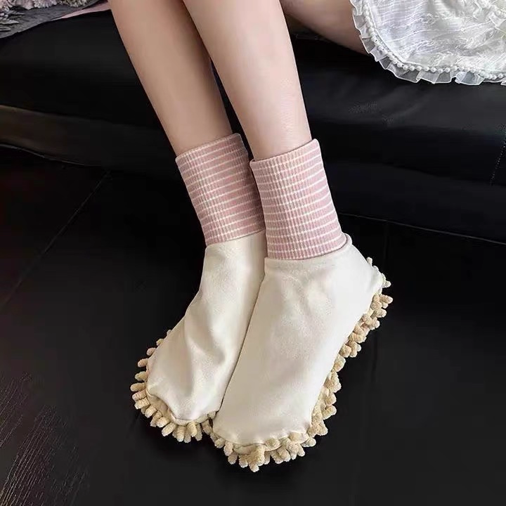 Clean & Walk Plush Mop Socks - Image 5