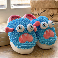 Silly Monster Plush Slippers - Image 1