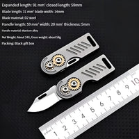 Titanium Gear Folding EDC Knife - Image 6