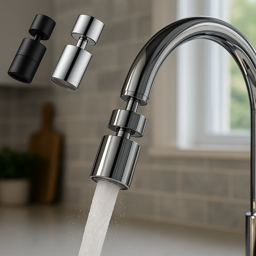 360° Flow Anti-Splash Faucet Extender - Image 0