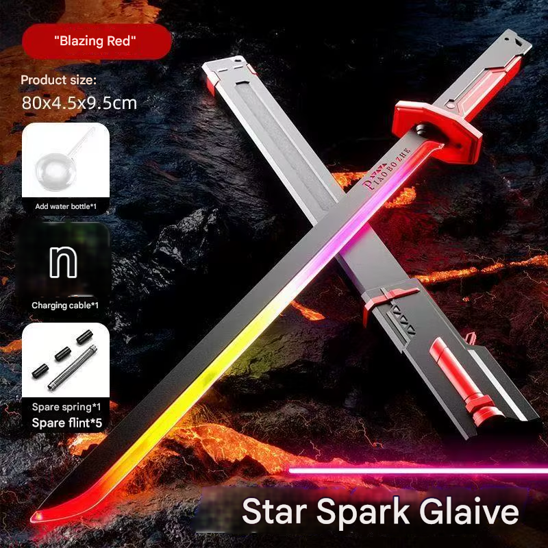 Color Changing Effect Glowing Toy Sword - Image 3