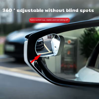 Blind Spot Adjustable Frameless Rearview Mirror Set - Image 1