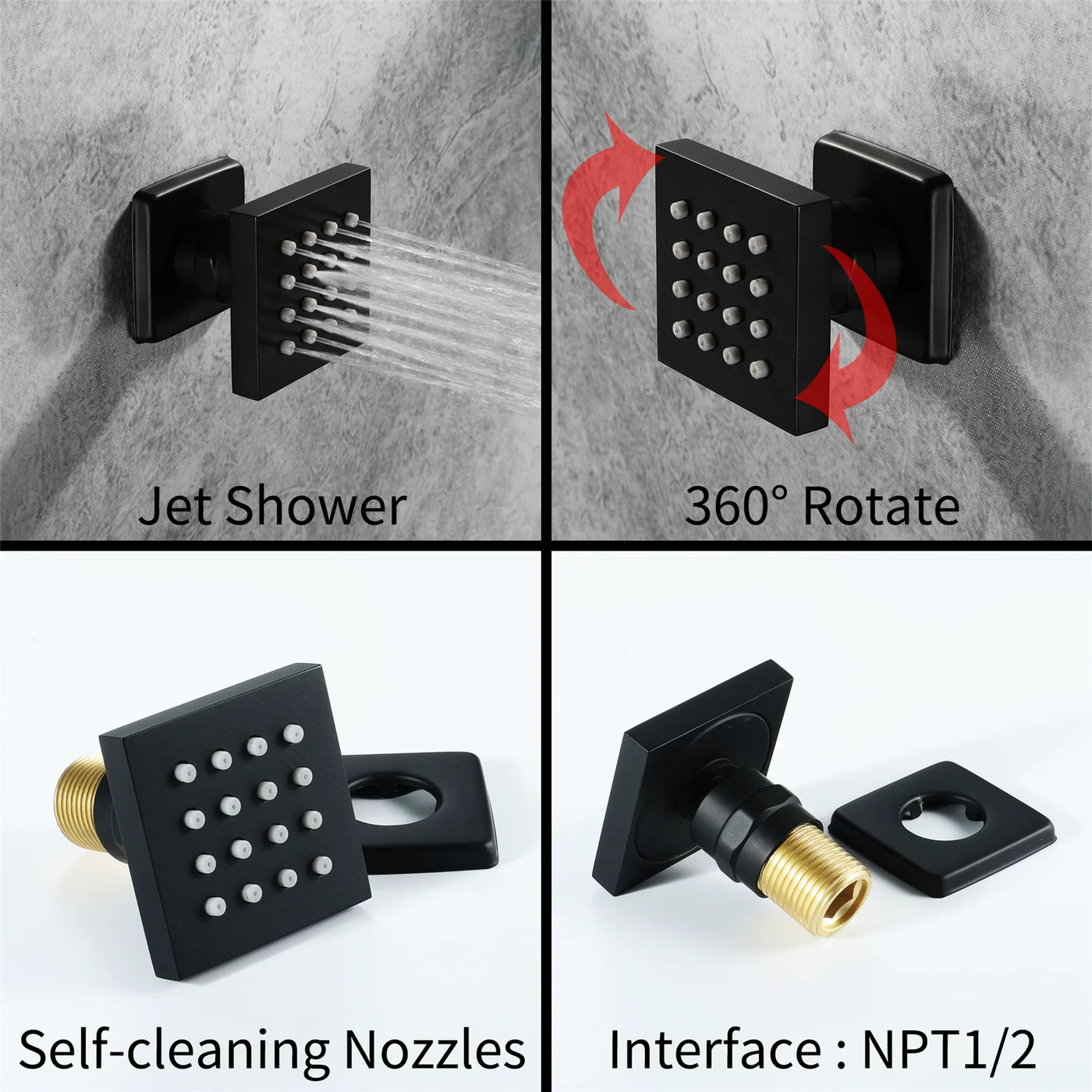 Rainfall Smart LED Music Shower System - Image 4